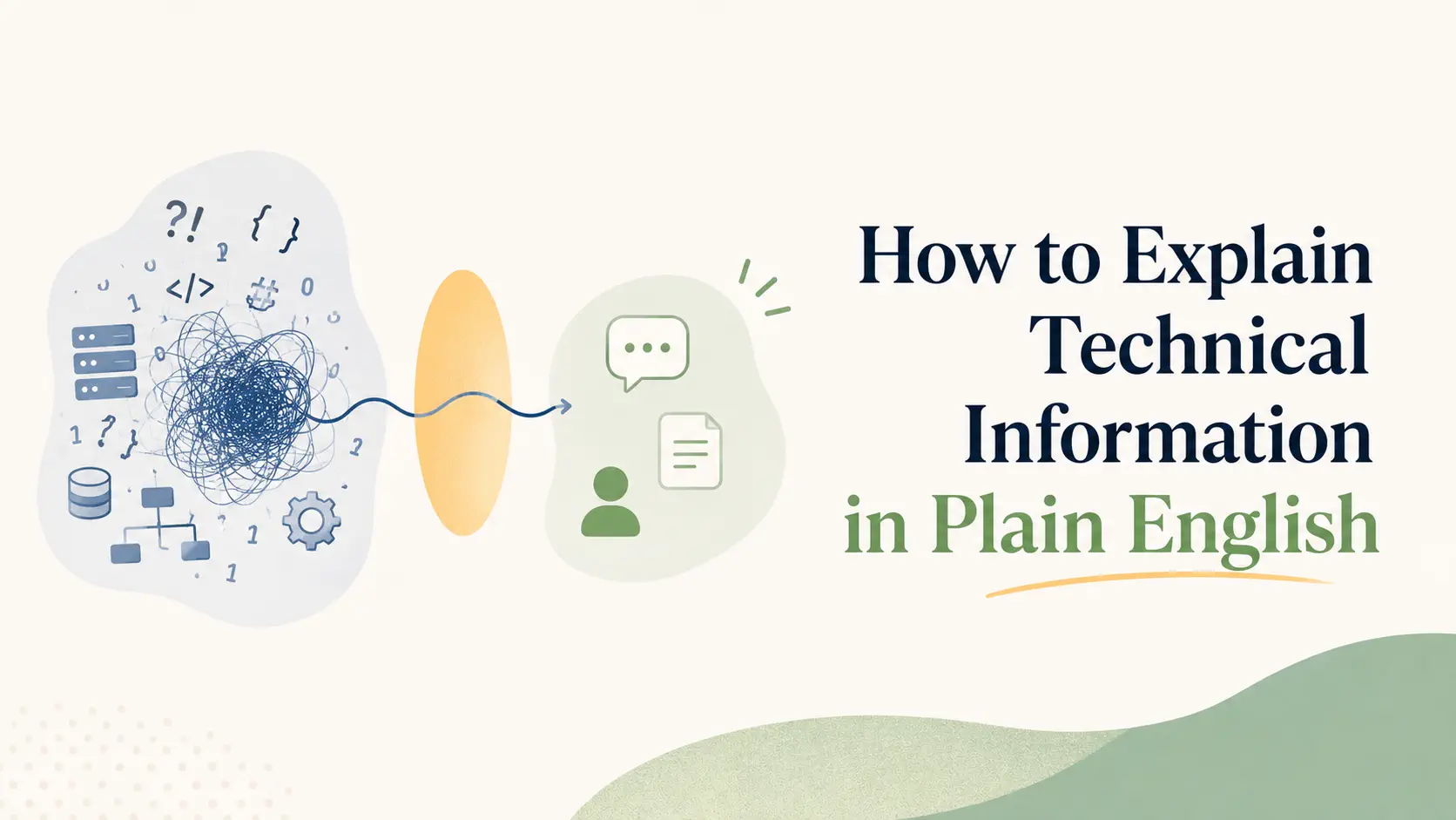 How to Explain Technical Information in Plain English
