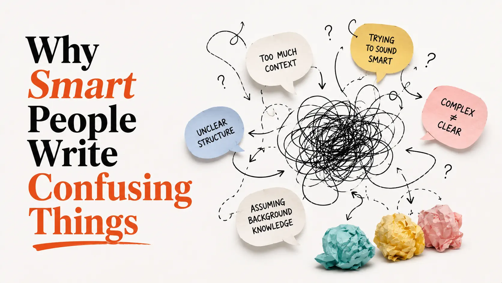 Why Smart People Write Confusing Things